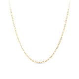 9ct Yellow Gold Figaro Pattern Chain Necklace