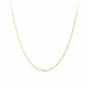 50cm Figaro Pattern Chain in 9ct Yellow Gold