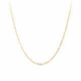50cm Figaro Pattern Chain in 9ct Yellow Gold