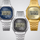 Casio Vintage Digital Watch A140WE-2A | Wallace Bishop