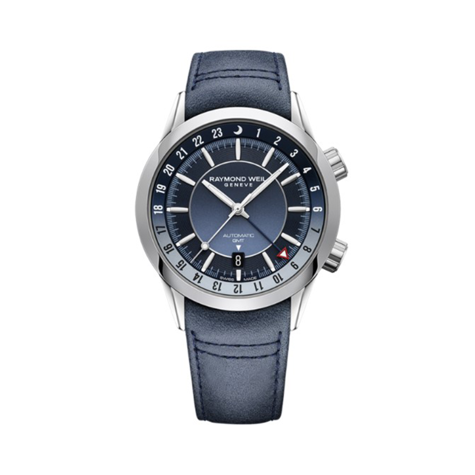 Raymond Weil Freelancer Men’s 40.50mm Automatic GMT Watch 2761-STC-50001