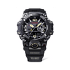 Casio G-SHOCK Mudmaster GWG-B1000-1A solar watch with black resin band, analogue digital display, triple sensor technology, and mud-resistant design.