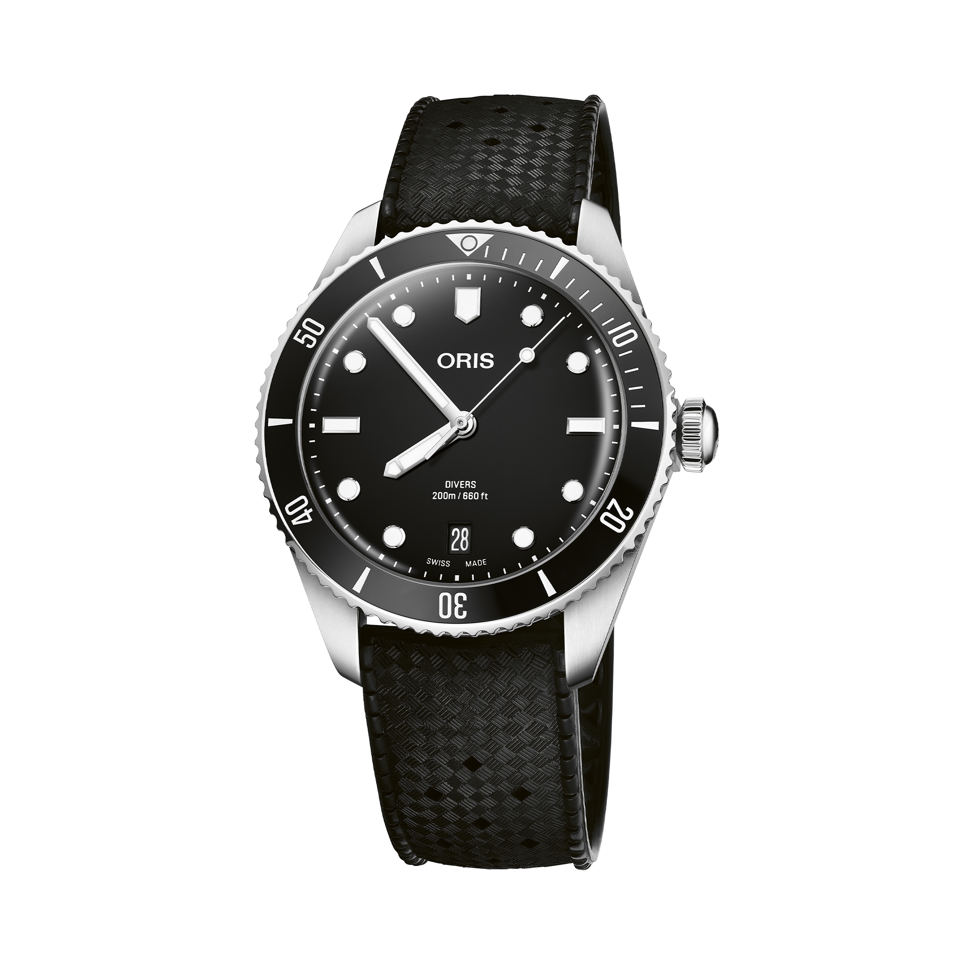 Oris Sixty Five Diver Men's 39mm Stainless Steel Automatic Watch 733 7795 4054 SET