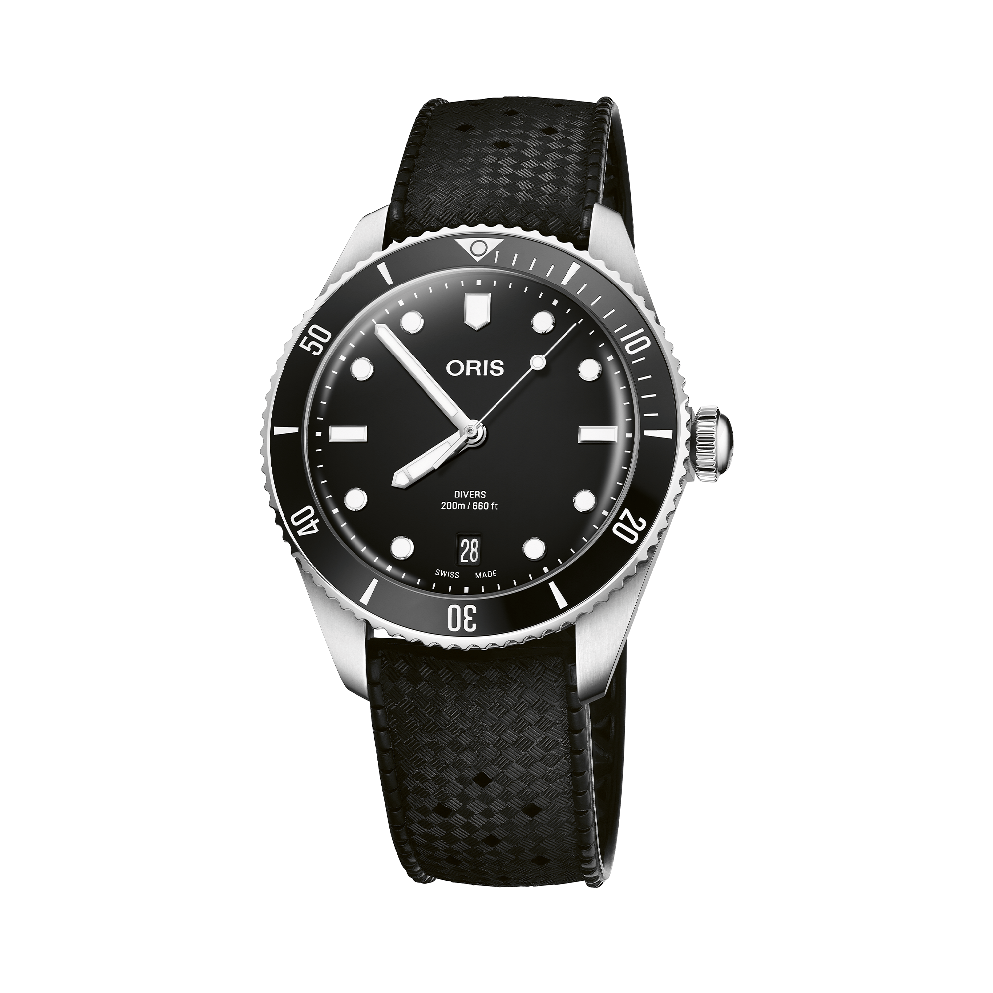 Oris Sixty Five Diver Men's 39mm Stainless Steel Automatic Watch 733 7795 4054 SET