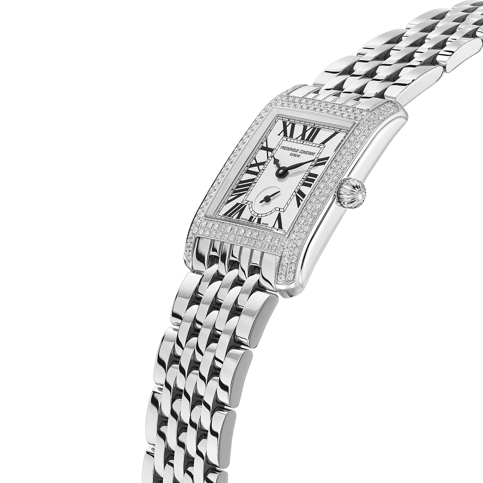 Frederique Constant Carree Quartz Watch FC-235S2CD6B