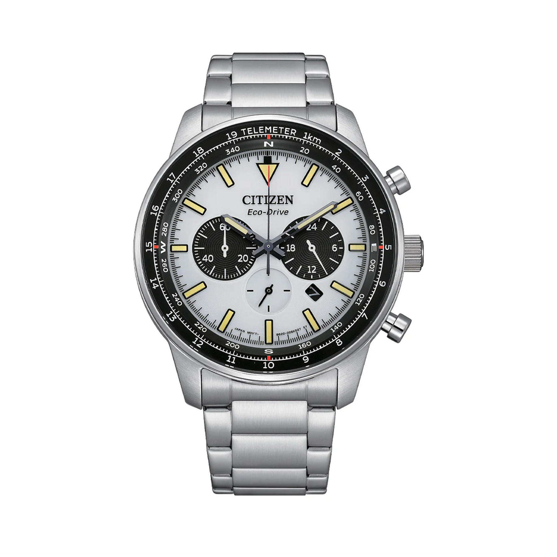 Citizen Men's White Quartz Chronograph Watch CA4500-91A