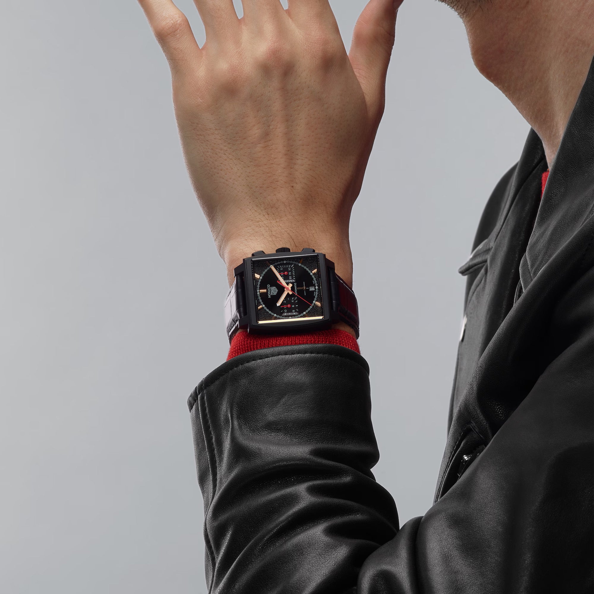 TAG HEUER MONACO CHRONOGRAPH AUTOMATIC MEN'S 39MM WATCH CBL2180.FC6497