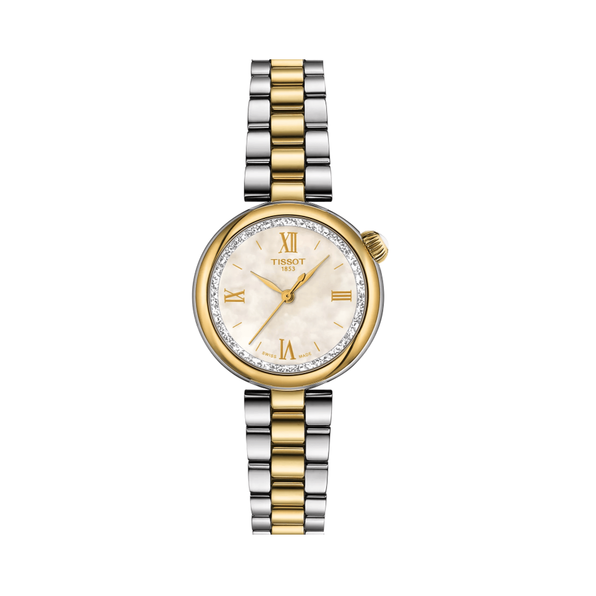 Tissot Women's Stainless Steel & Yellow IP Quartz Watch T152.010.22.118.01