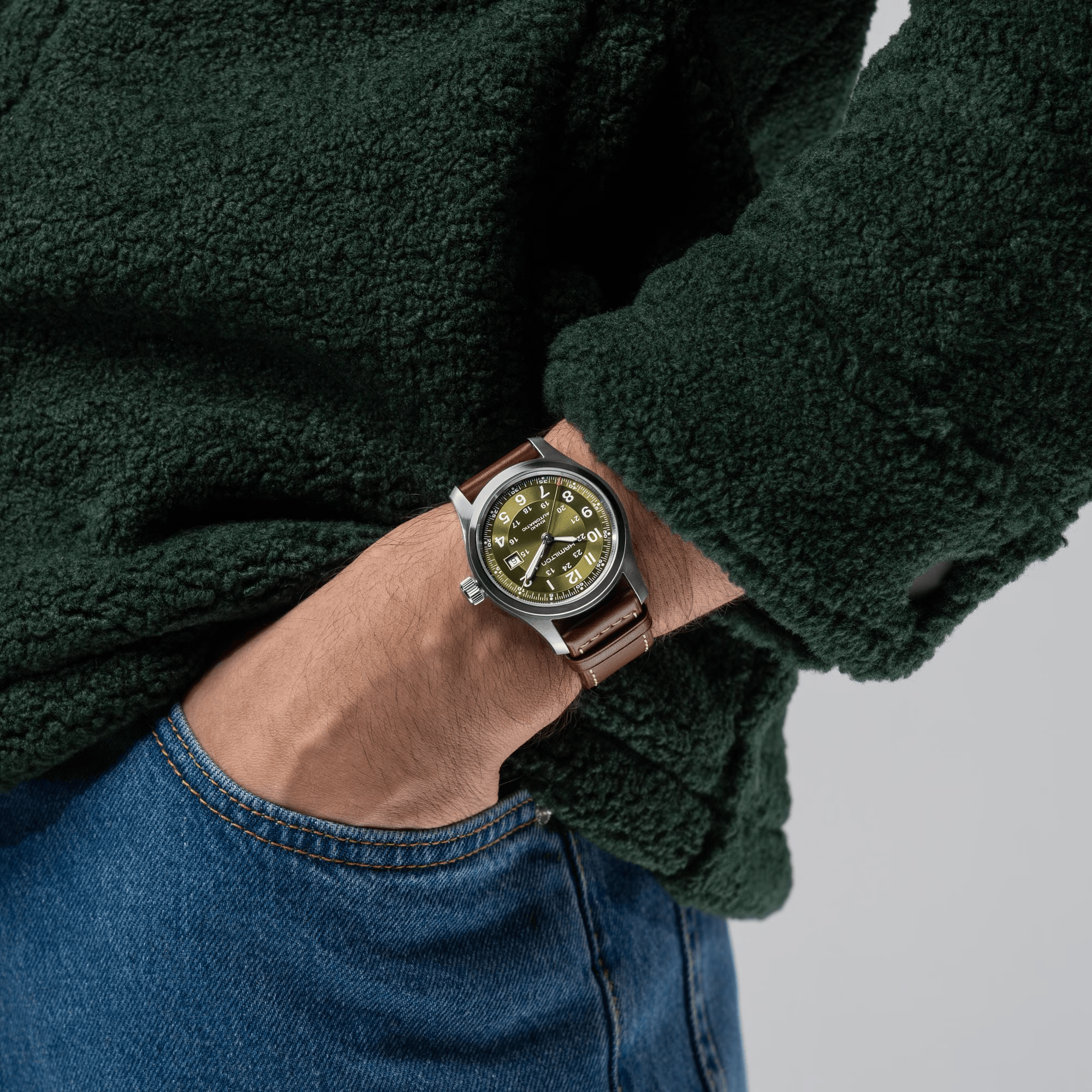 Hamilton Khaki Field Men's 42mm Automatic Watch H70605560