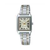 Casio Vintage Women's Two-Tone Quartz Watch LTPV007SG-9B