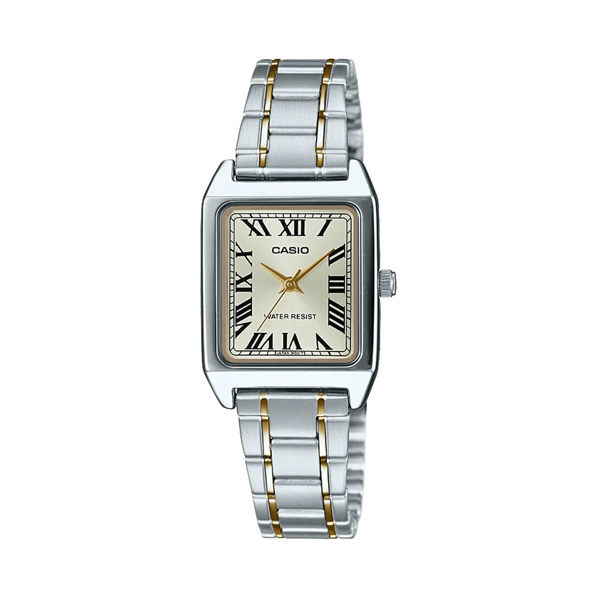 Casio Vintage Women's Two-Tone Quartz Watch LTPV007SG-9B