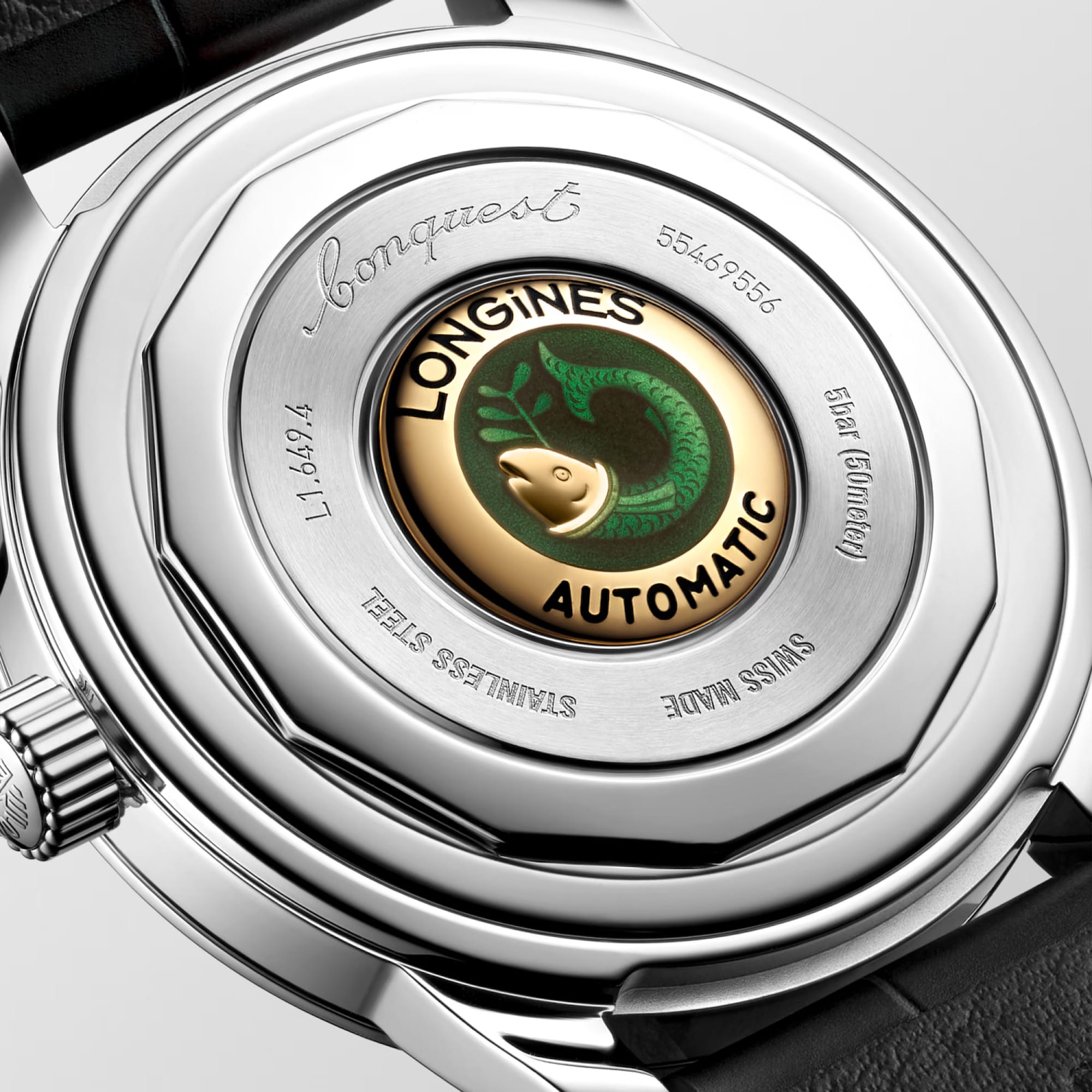 Longines Conquest Heritage Automatic Men's 38mm Watch L1.649.4.02.2