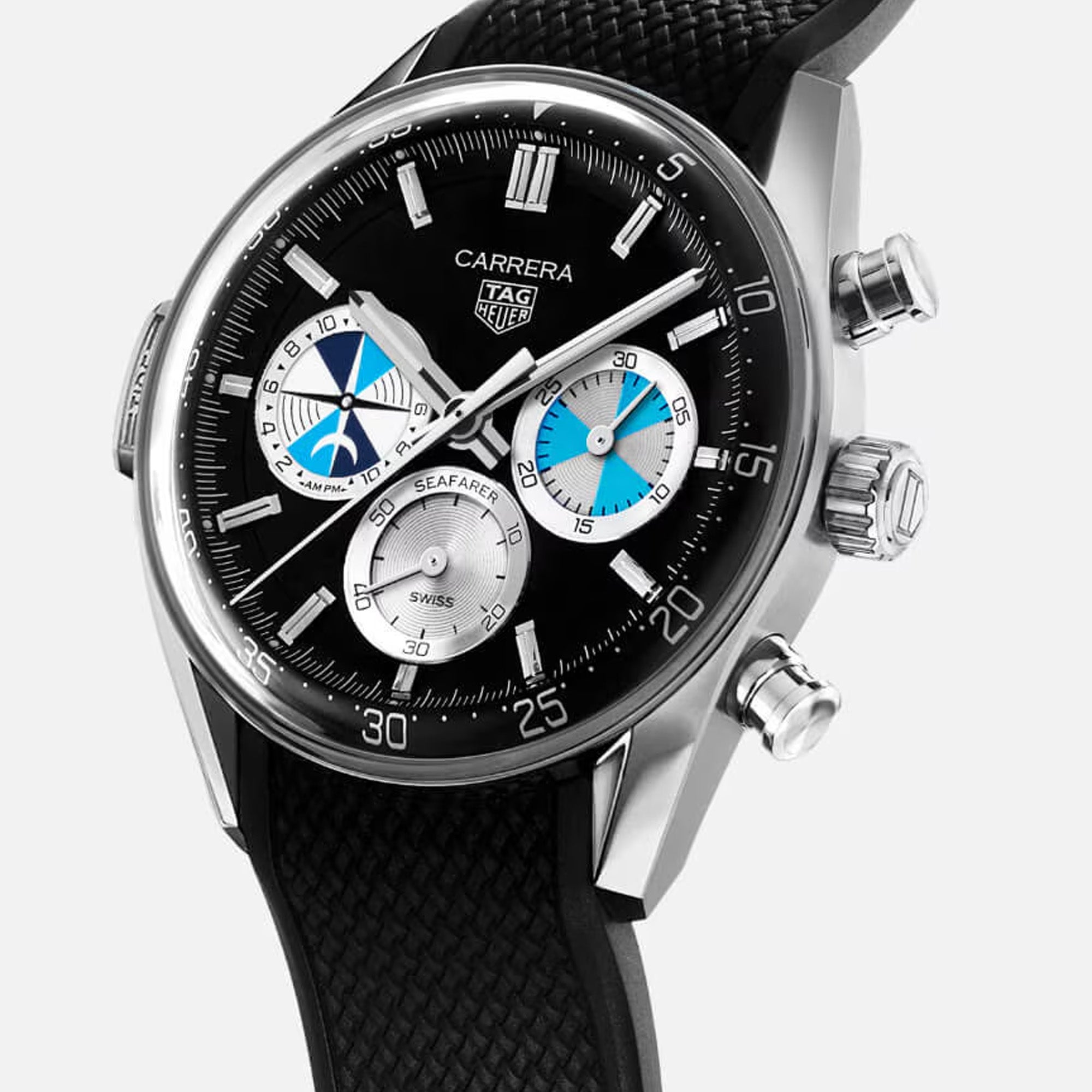 TAG HEUER CARRERA CHRONOGRAPH AUTOMATIC 42MM WATCH CBS2014.FT6293