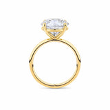 Everlasting 5.00ct TW Round Brilliant Cut Lab-Grown Diamond Engagement Ring in 18ct Yellow Gold