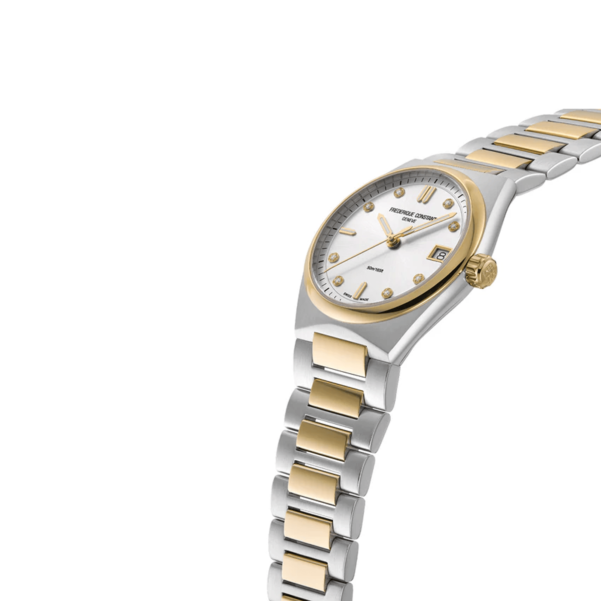 Frederique Constant Highlife Women's 31mm Quartz Stainless Steel & Yellow IP Watch FC-240VD2NH3B