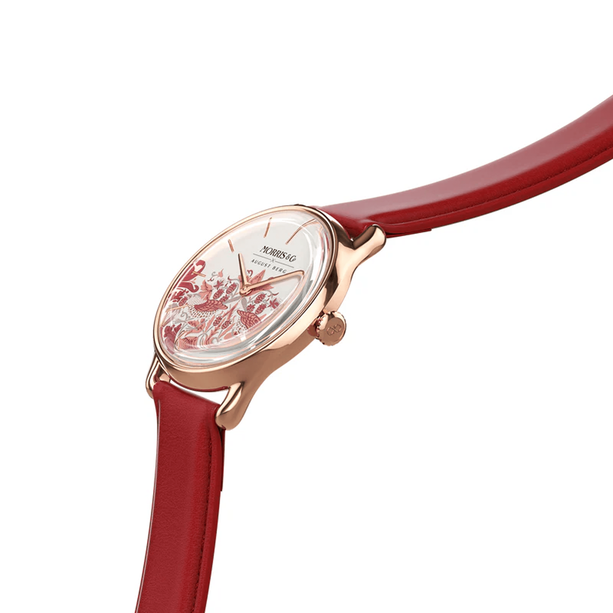 August Berg Simply Strawberry Thief Quartz 30mm Watch M1ST0530A30LRO