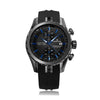 Edox Grand Ocean Automatic Chronograph 43mm Watch 09800357GNCANIBU