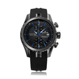 Edox Grand Ocean Automatic Chronograph 43mm Watch 09800357GNCANIBU