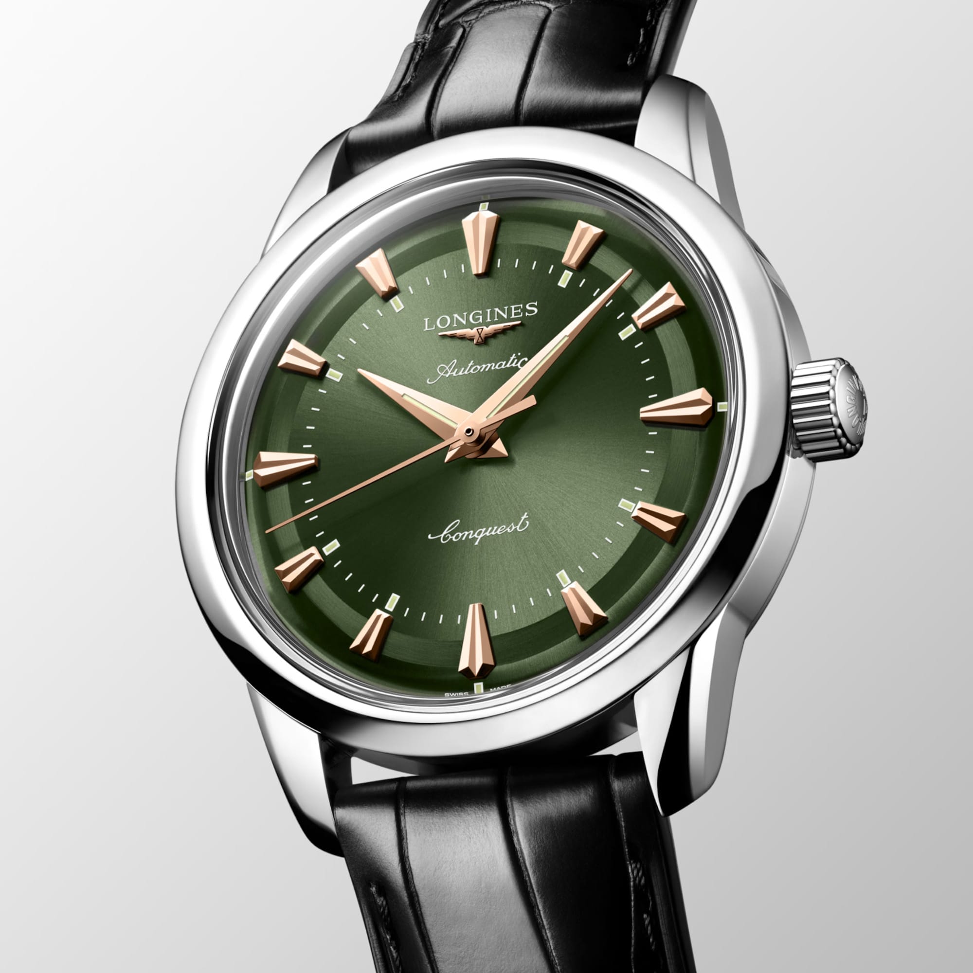 Longines Conquest Heritage Automatic Men's 38mm Watch L1.649.4.02.2