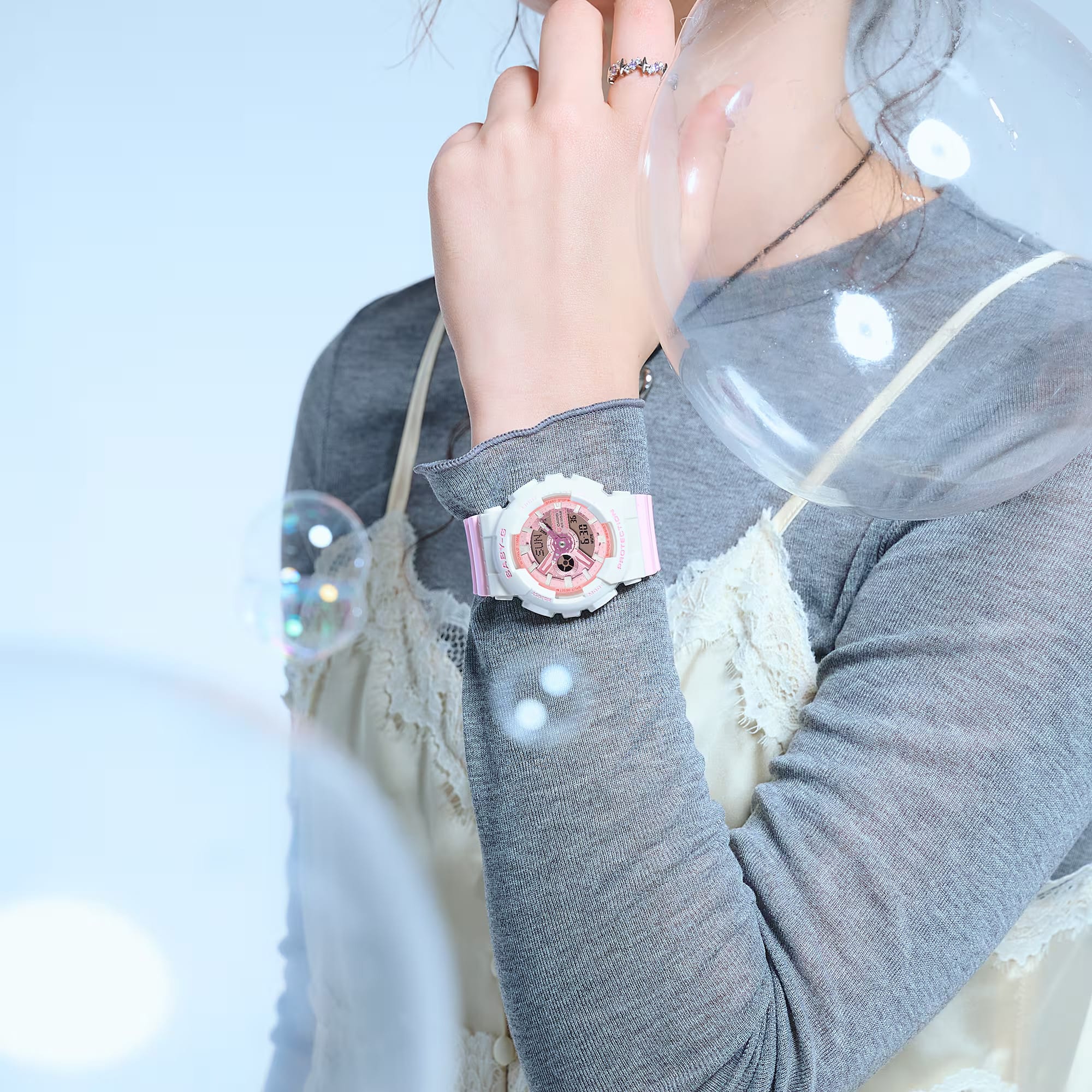 Casio Baby-G Analogue Digital Women's Watch BA110PD-4A