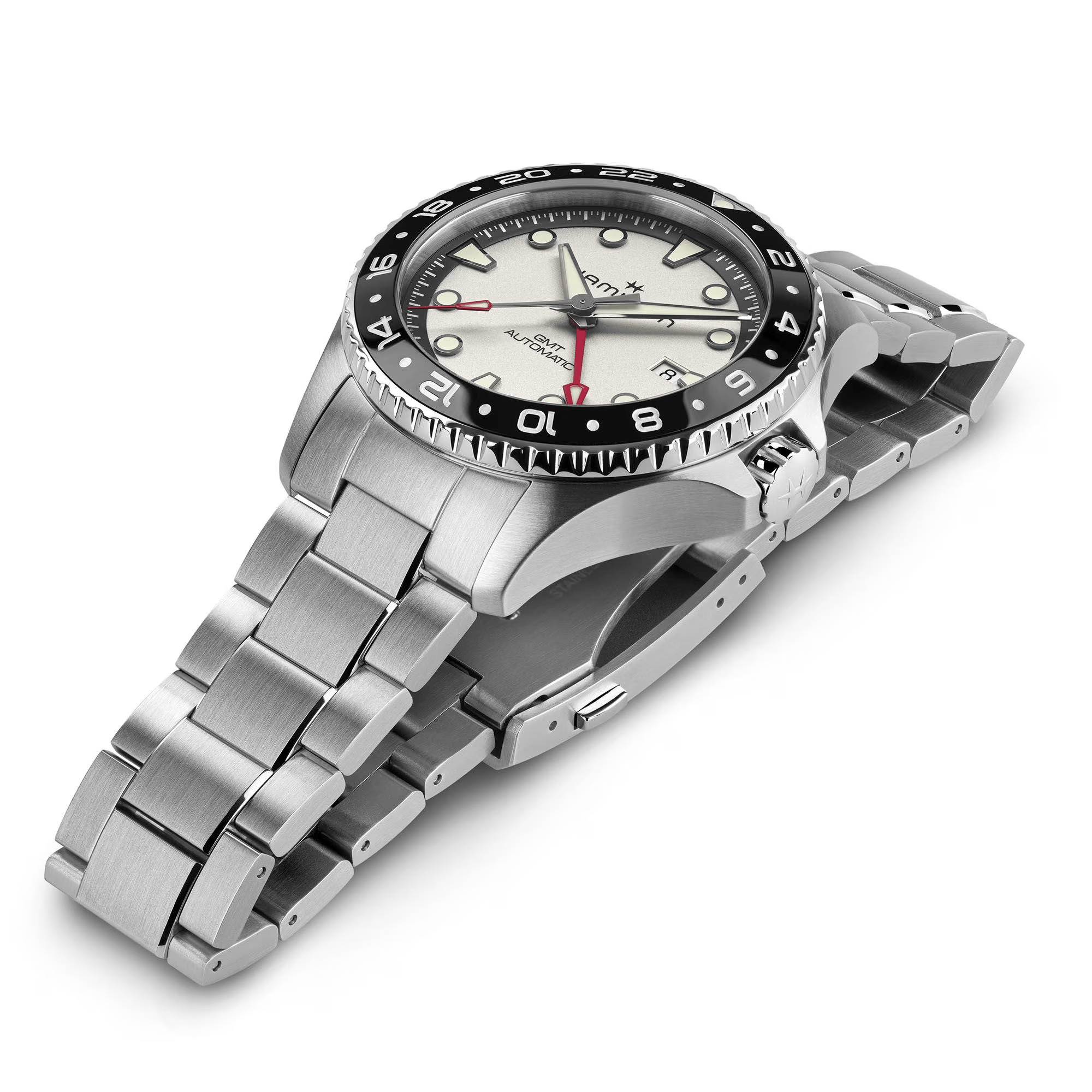 Hamilton Khaki Navy Automatic GMT Men's 43mm Watch H82555150