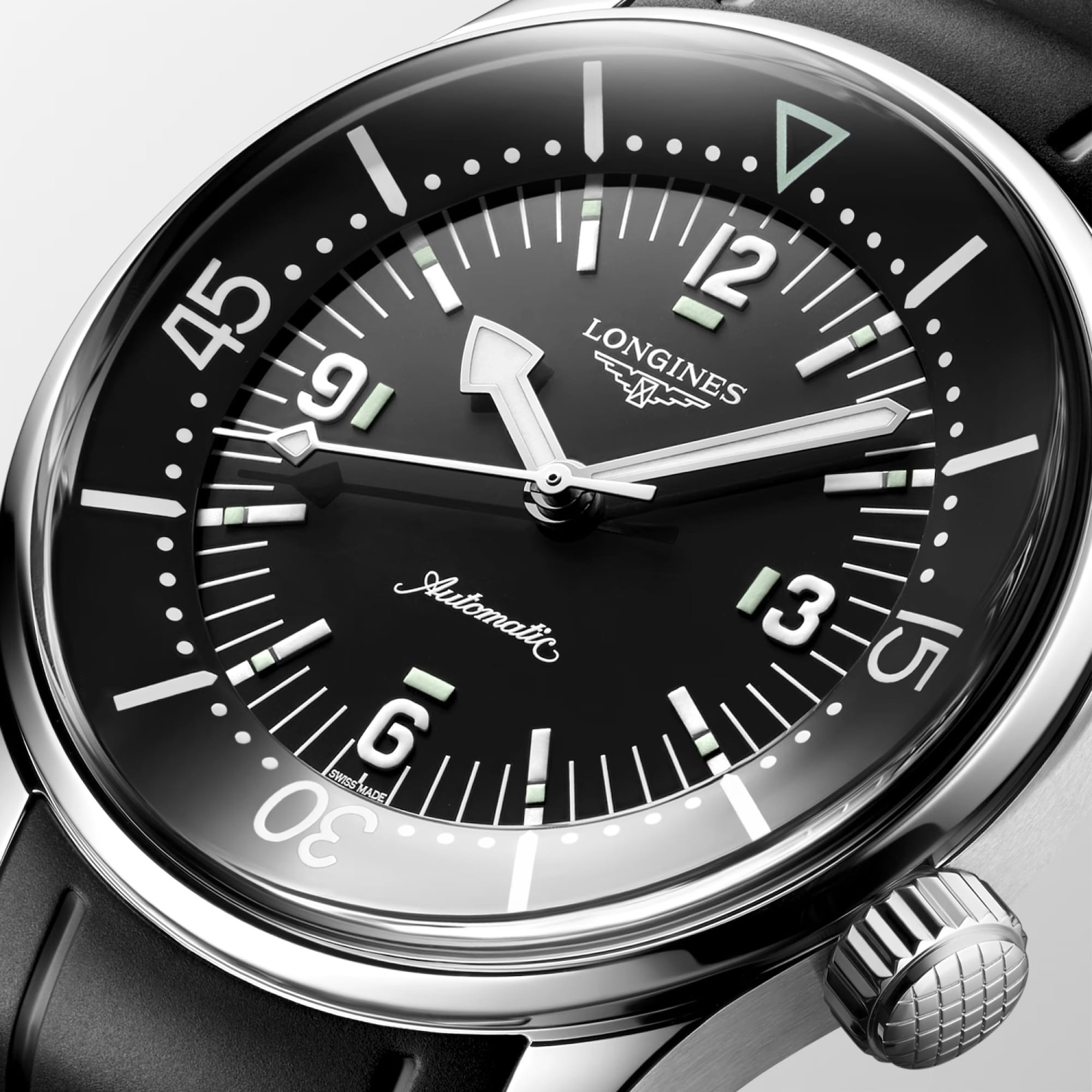 Longines Heritage Automatic Men's 39mm Watch L3.764.4.50.9