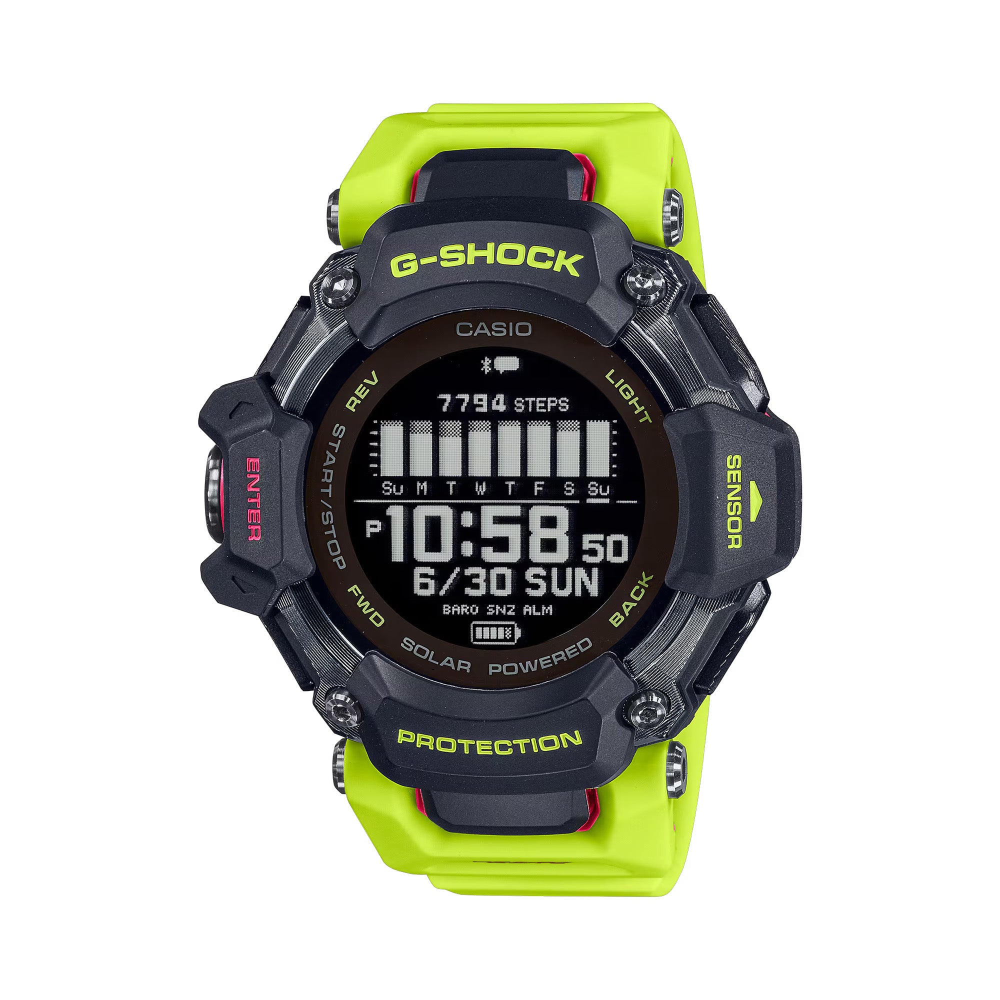 Casio G-SHOCK Digital Heart Rate Monitor Men's Watch GBDH2000-1A9