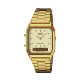 Casio Vintage Stainless Steel Quartz Watch AQ230GA-9DS