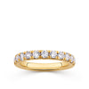Everlasting 1.01ct TW Lab-Grown Diamond Channel Set Wedding Band in 18ct Yellow Gold
