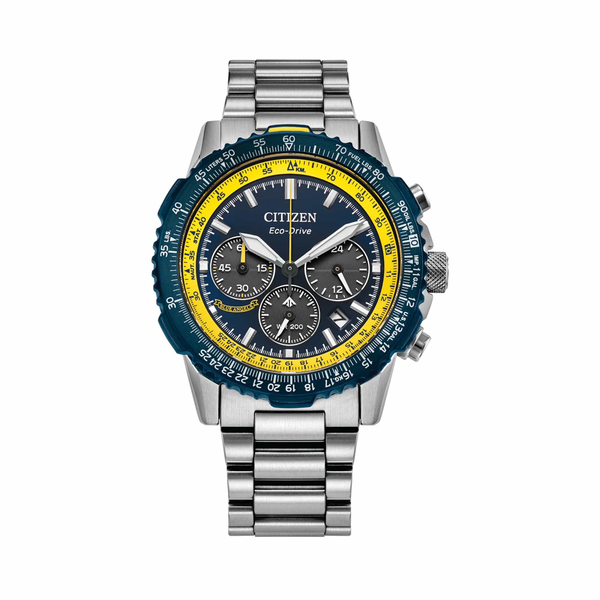 Citizen Promaster Eco Drive Chronograph 40mm Watch CA4667-53L