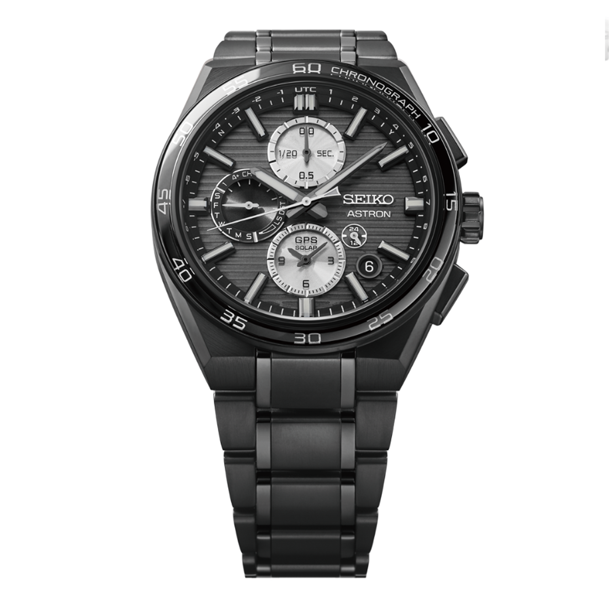 Seiko Astron Men's 44.10mm Solar GPS Watch SSH179J