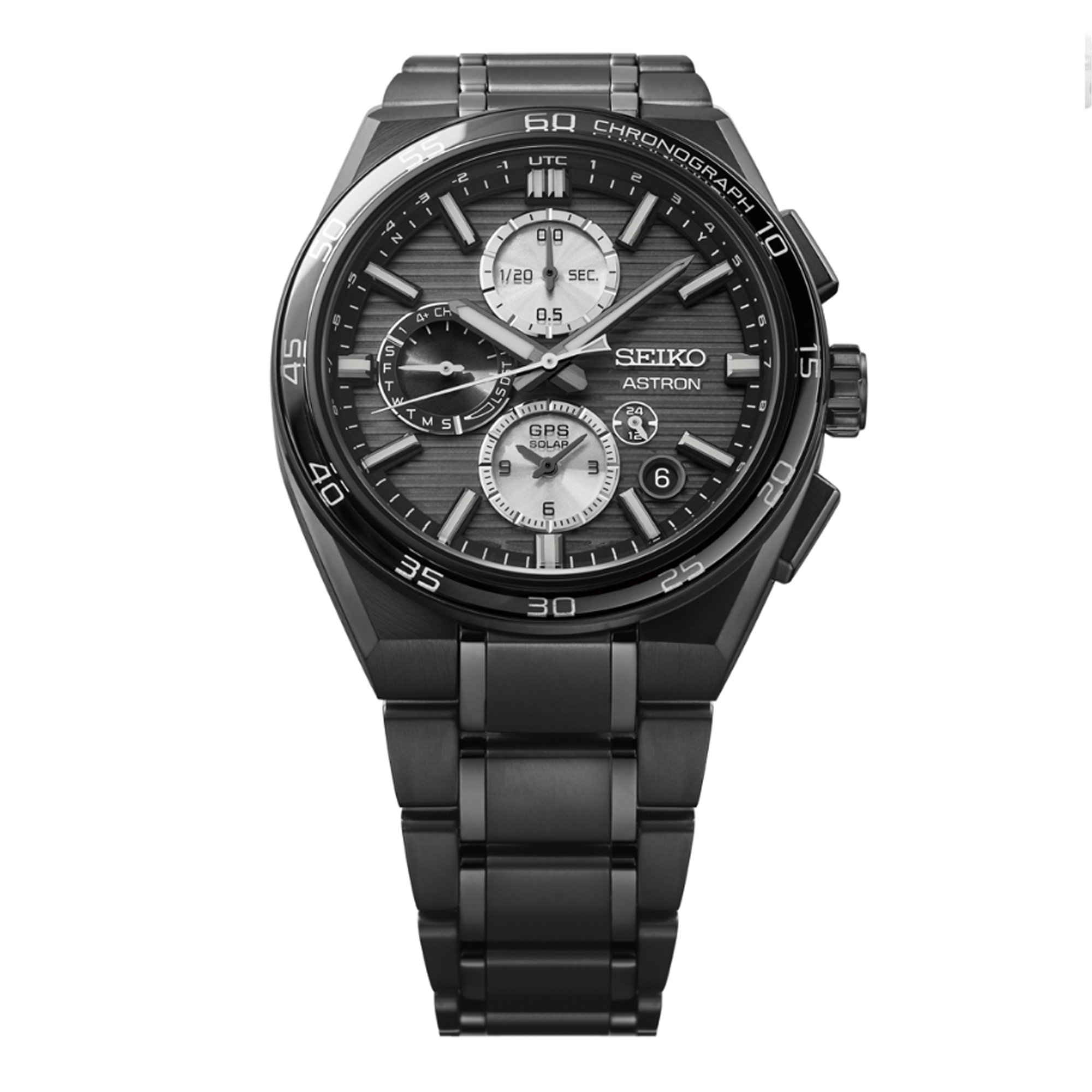 Seiko Astron Men's 44.10mm Solar GPS Watch SSH179J