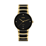 Rado Centrix Men's 39.50mm Ceramic & Yellow PVD Quartz Watch R30 022 712