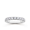Everlasting 1.01ct TW Lab-Grown Diamond Pave Set Wedding Band in 18ct White Gold