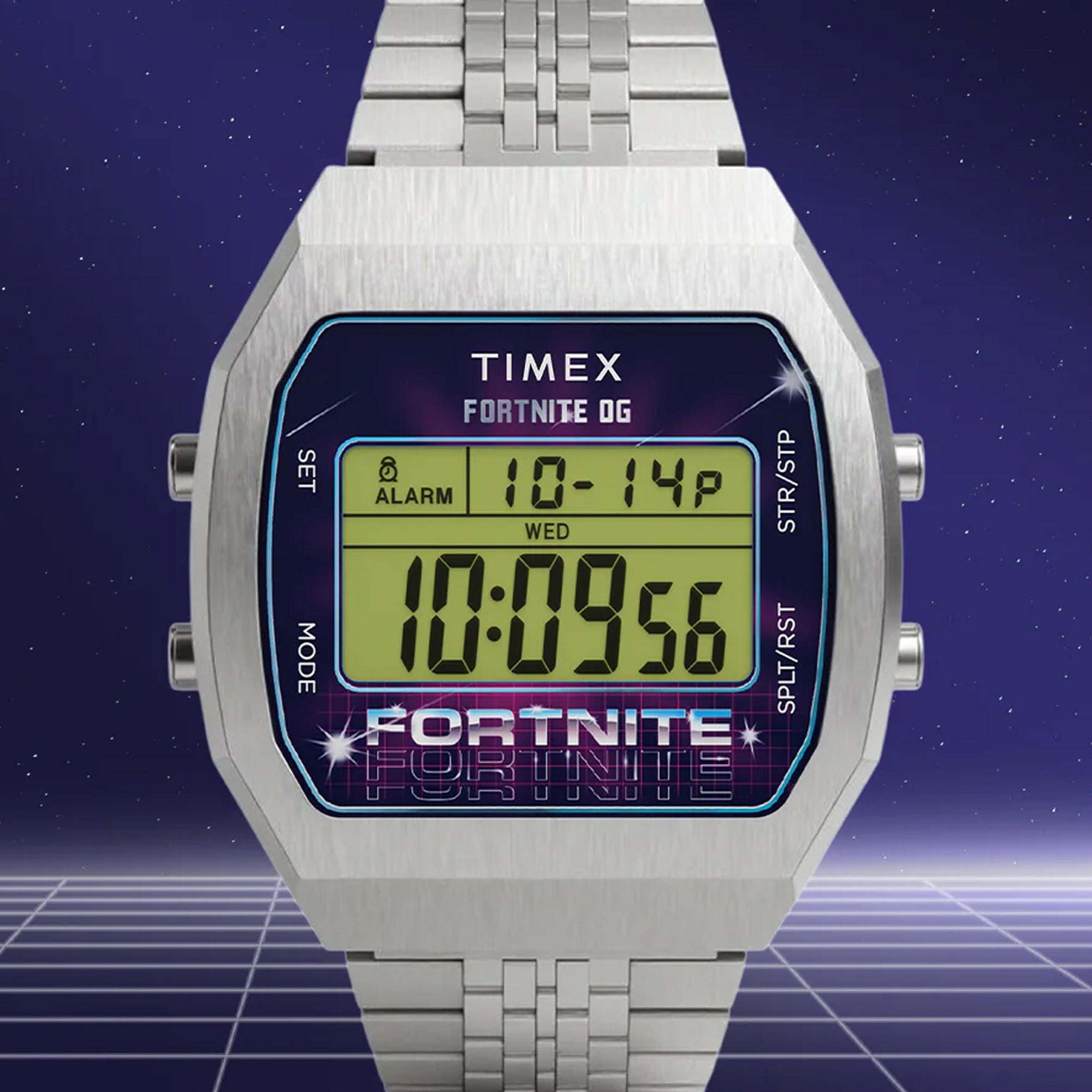 Timex x Fortnite T80 Quartz 36mm Watch TW2Y46100