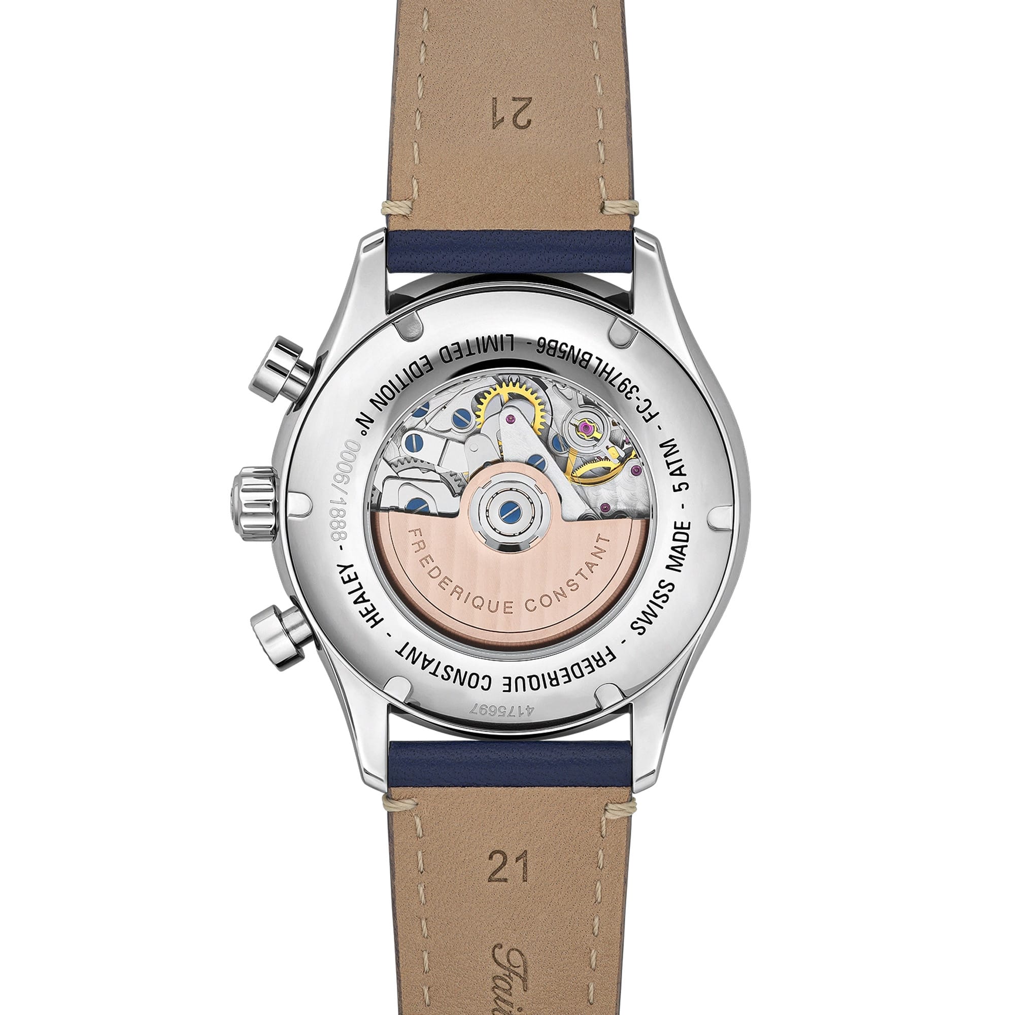 Frederique Constant Classic Automatic Chronograph Men's 42mm Watch FC-397HLBN5B6