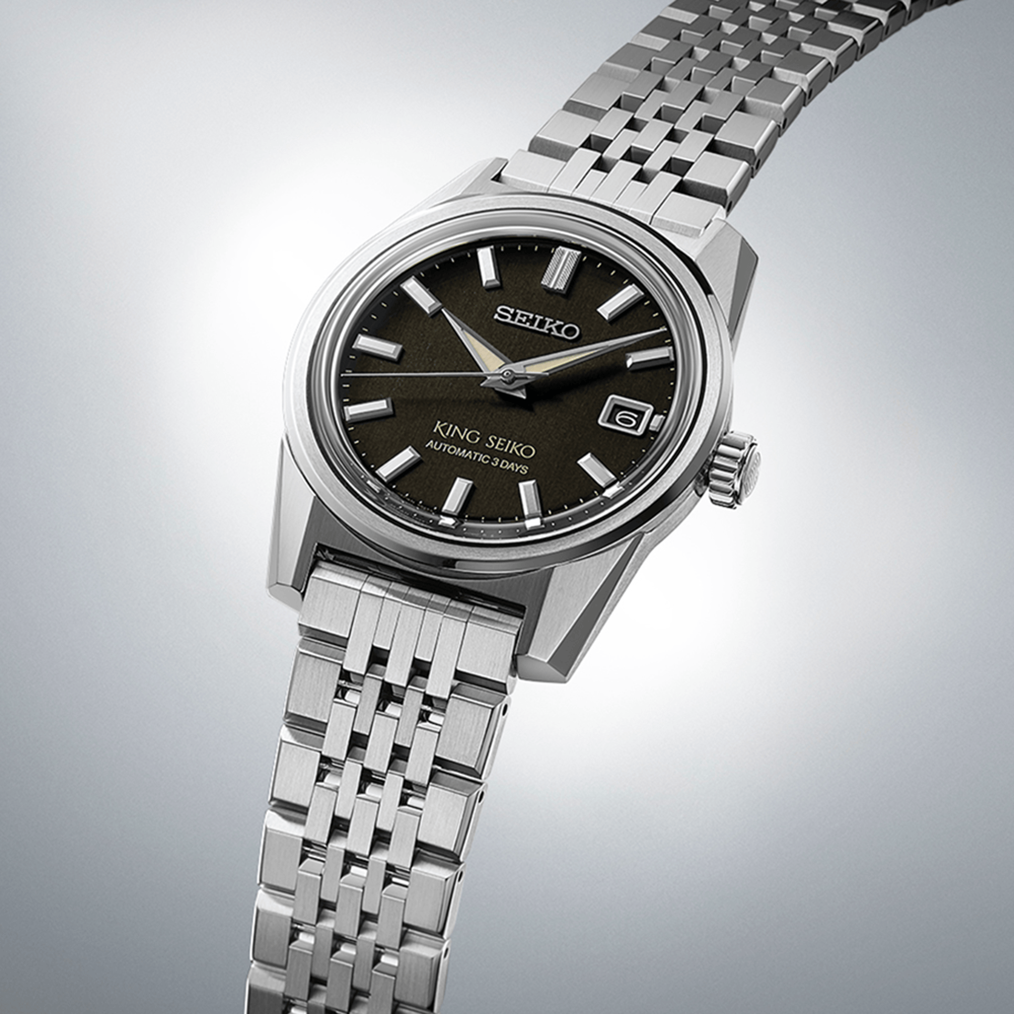 King Seiko Men's 38.30mm Automatic Watch SPB387J