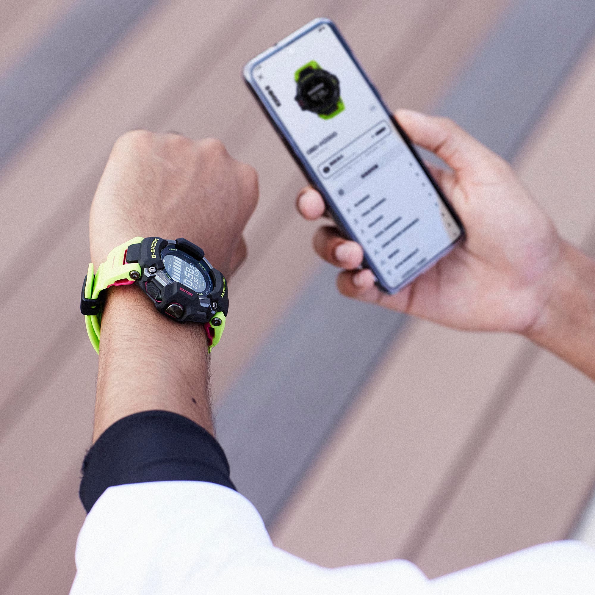 Casio G-SHOCK Digital Heart Rate Monitor Men's Watch GBDH2000-1A9