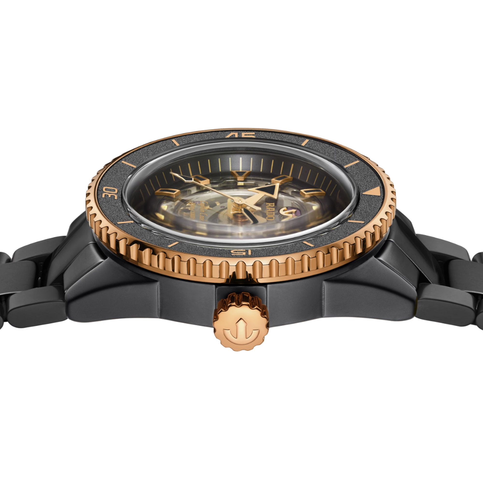 Rado Captain Cook Men's 43mm High-Tech Ceramic Automatic Watch R32 192 152