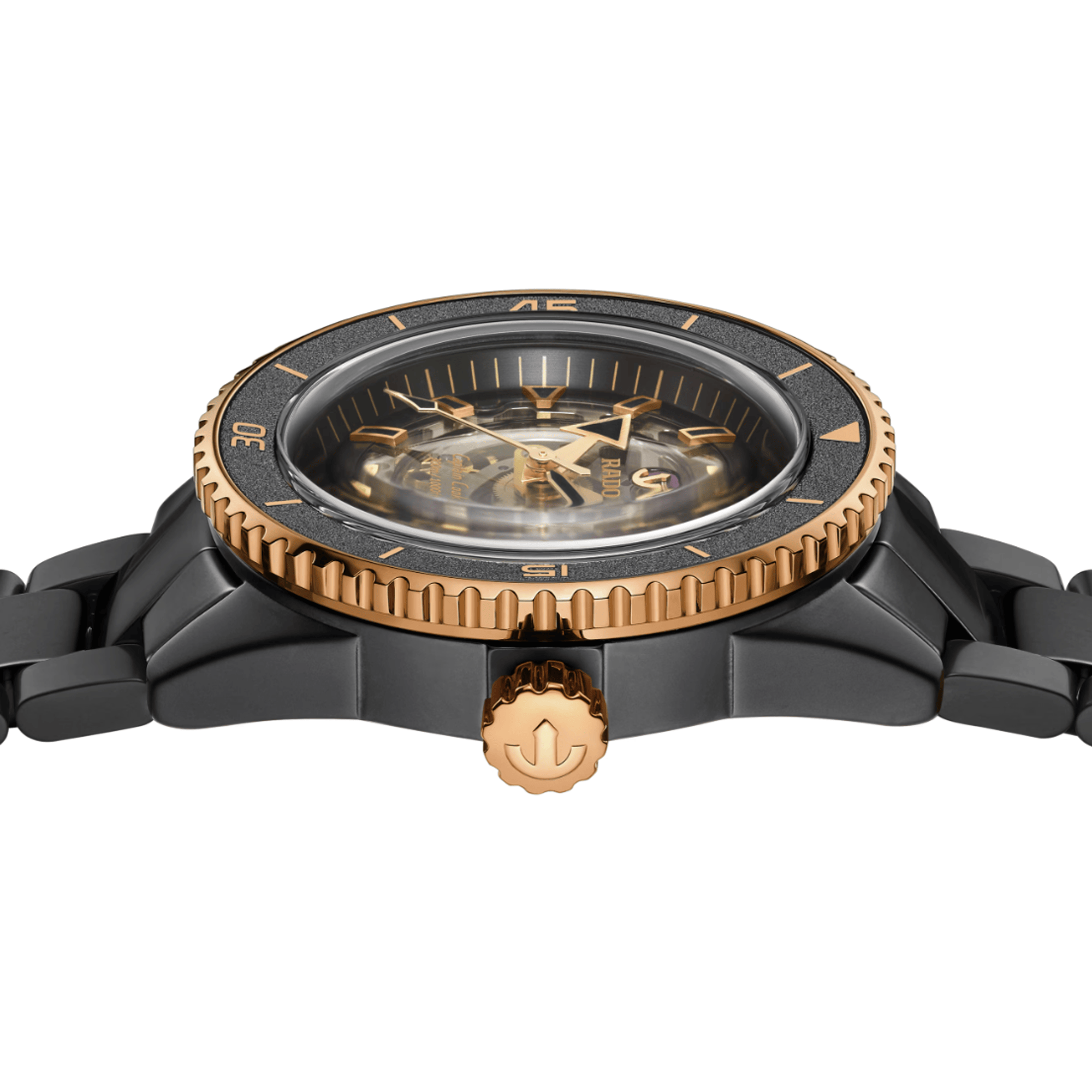 Rado Captain Cook Men's 43mm High-Tech Ceramic Automatic Watch R32 192 152