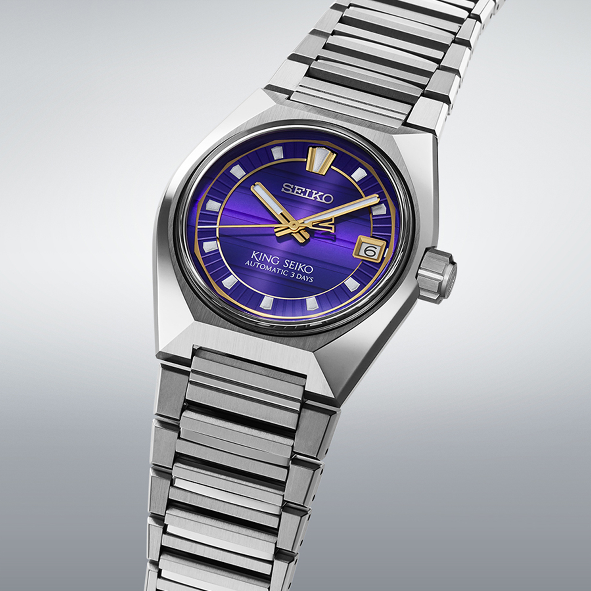 King Seiko VANAC Men's 41mm Automatic Watch SLA083J