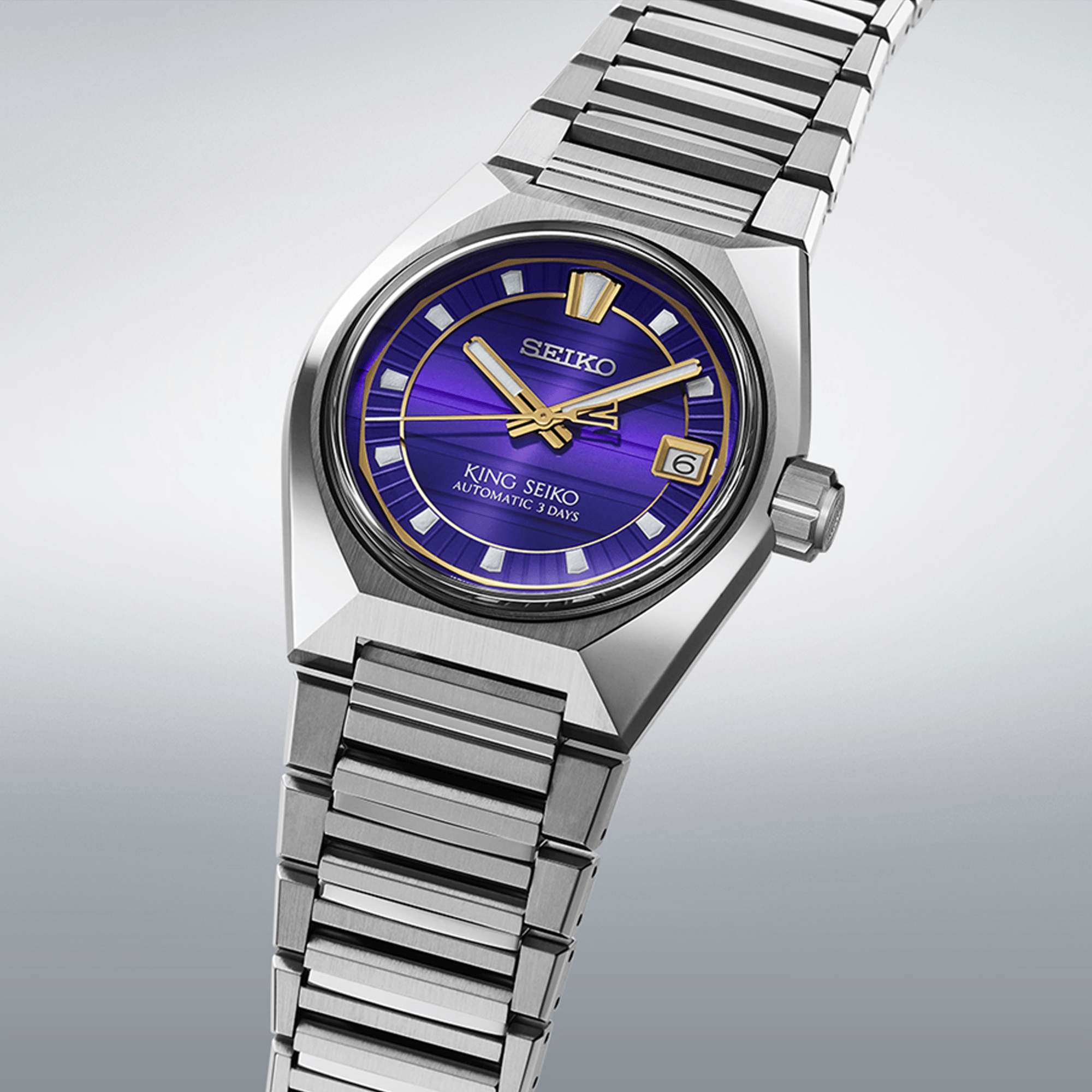 King Seiko VANAC Men's 41mm Automatic Watch SLA083J