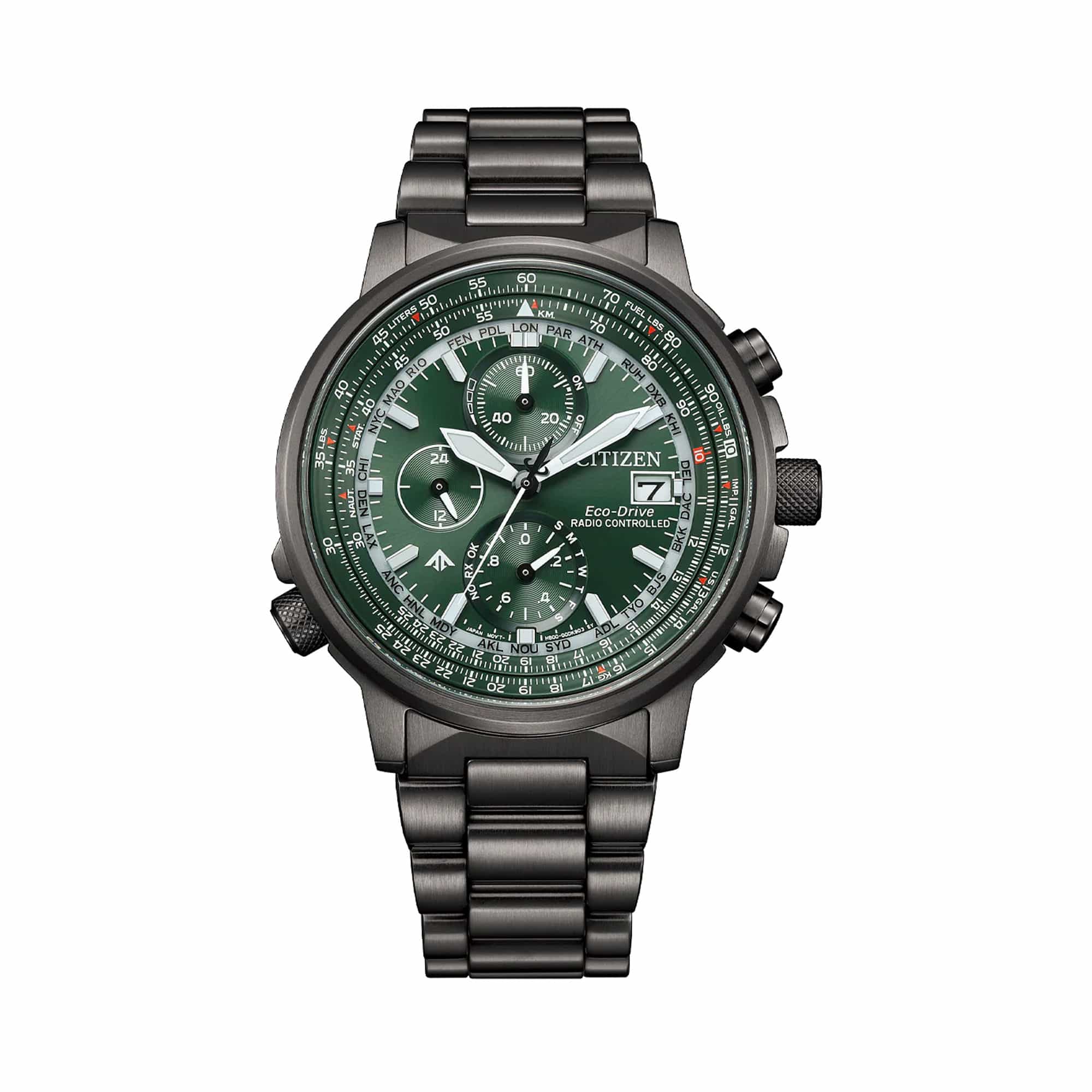 Citizen Promaster Eco Drive Perpetual Chrono Men's 41mm Watch AT8304-57W