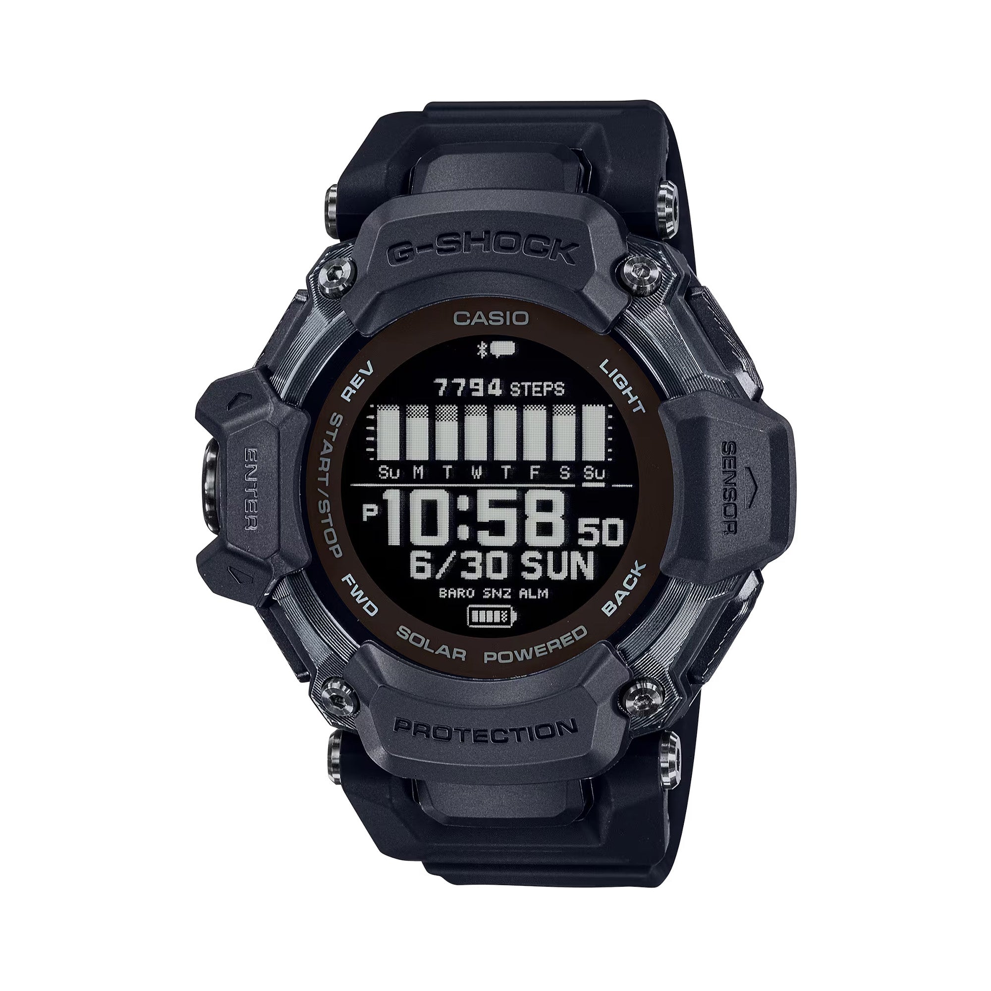 Casio G-SHOCK Digital Heart Rate Monitor Men's Watch GBDH2000-1B