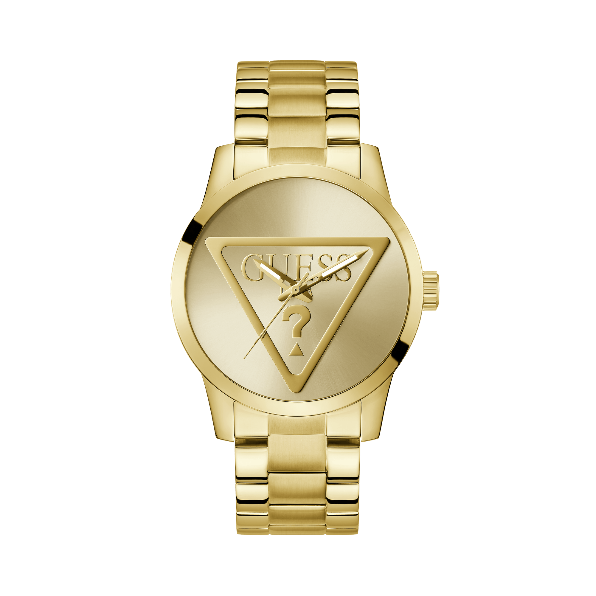 Guess Men's 44mm Gold PVD Quartz Watch GW0782G1