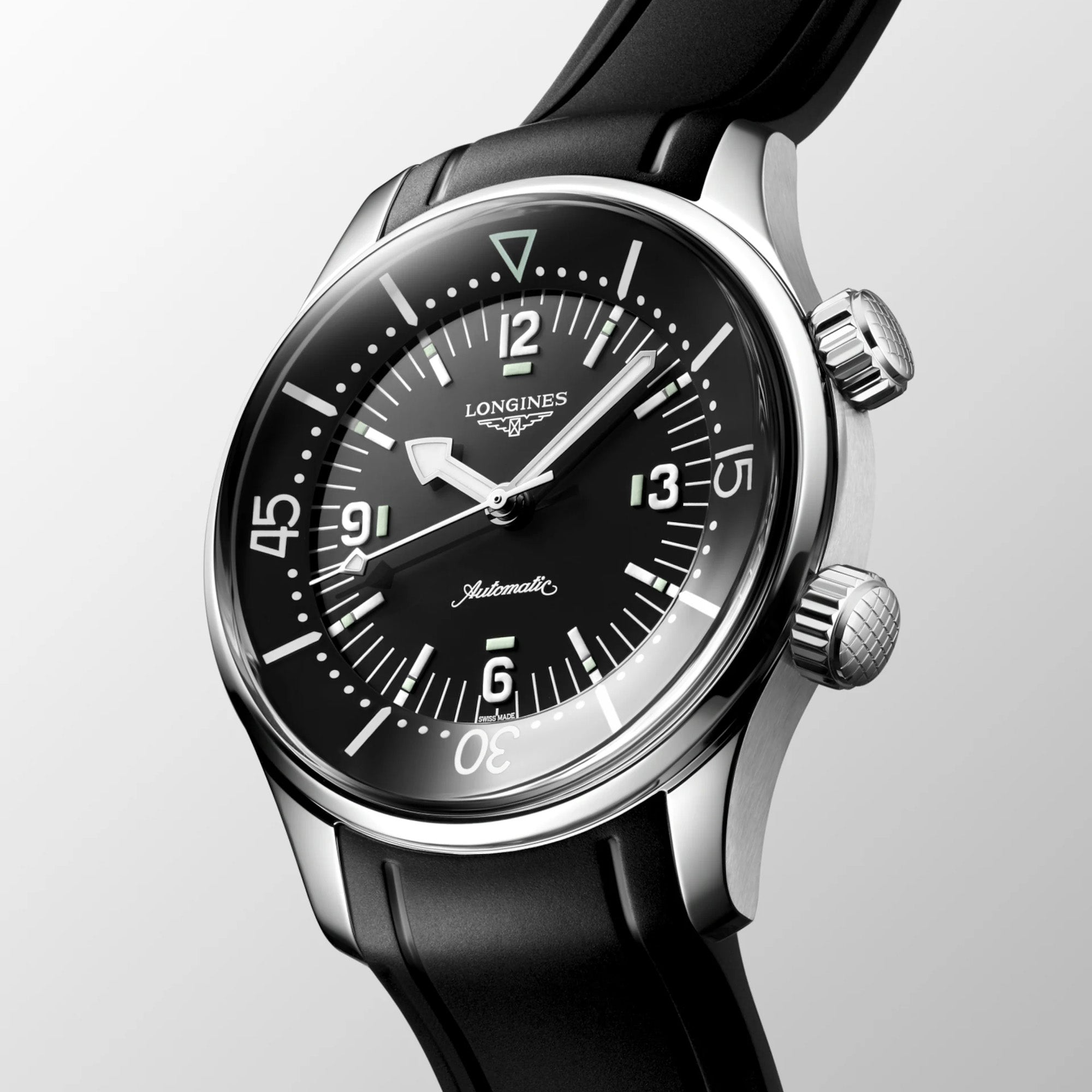 Longines Heritage Automatic Men's 39mm Watch L3.764.4.50.9