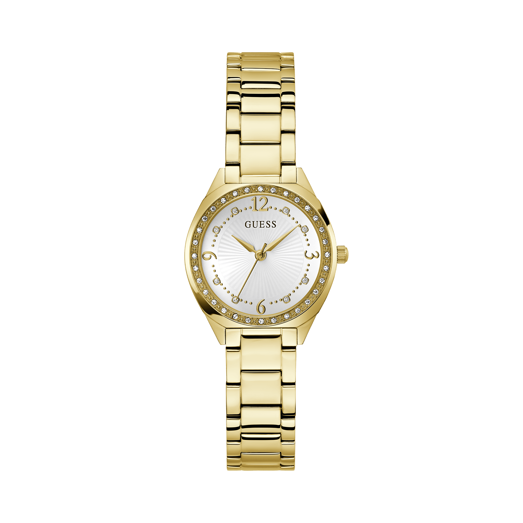 Guess Women's 30mm Gold PVD Quartz Watch GW0767L2