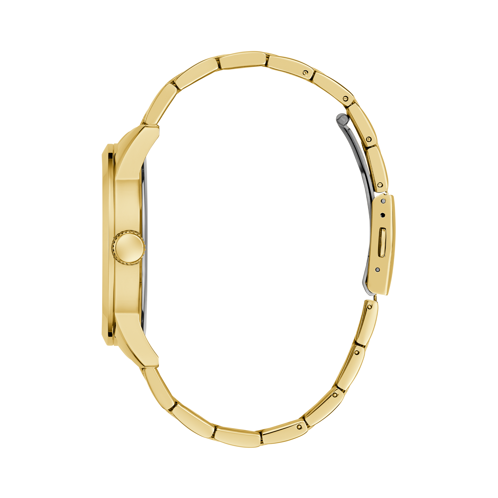 Guess Men's 44mm Gold PVD Quartz Watch GW0782G1
