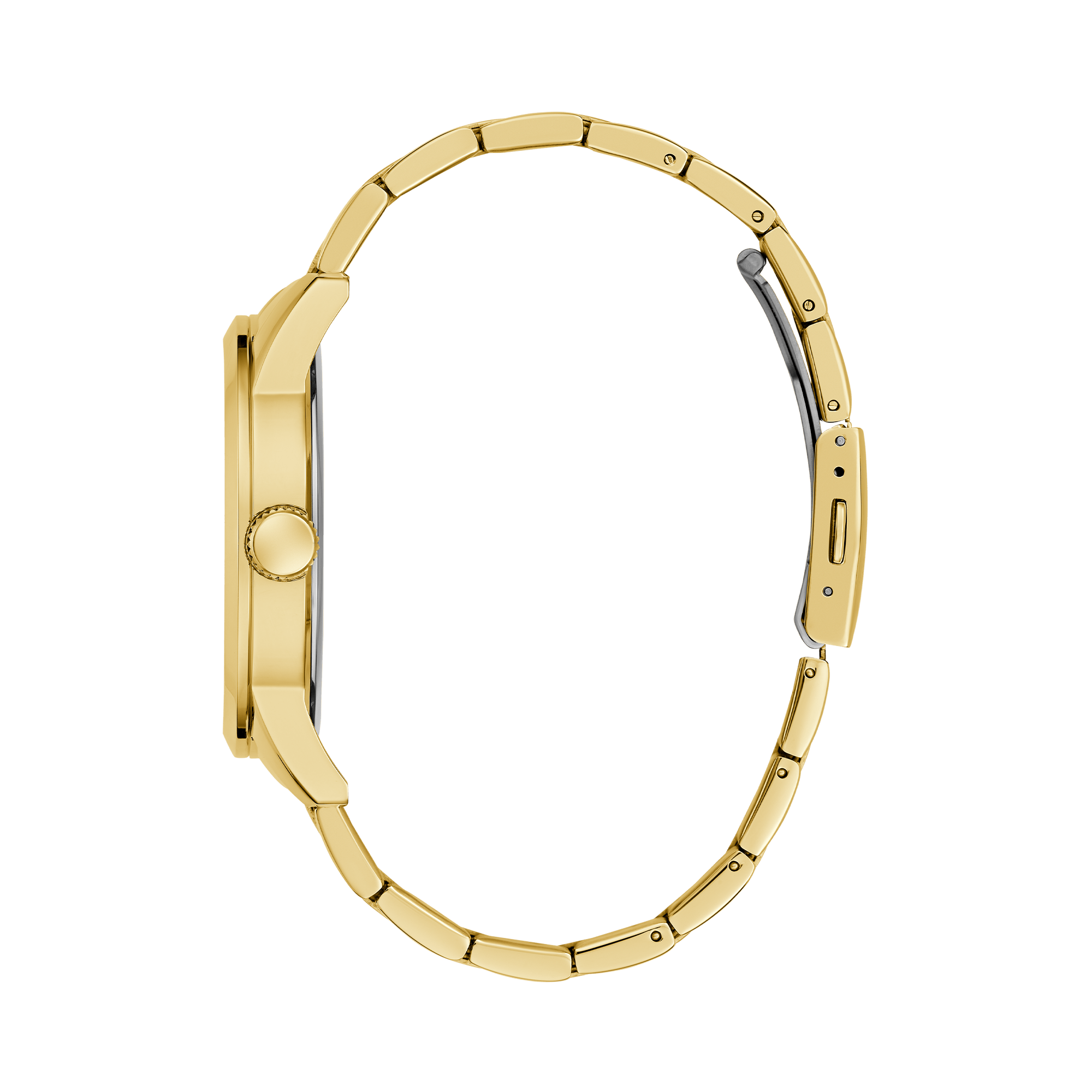 Guess Men's 44mm Gold PVD Quartz Watch GW0782G1