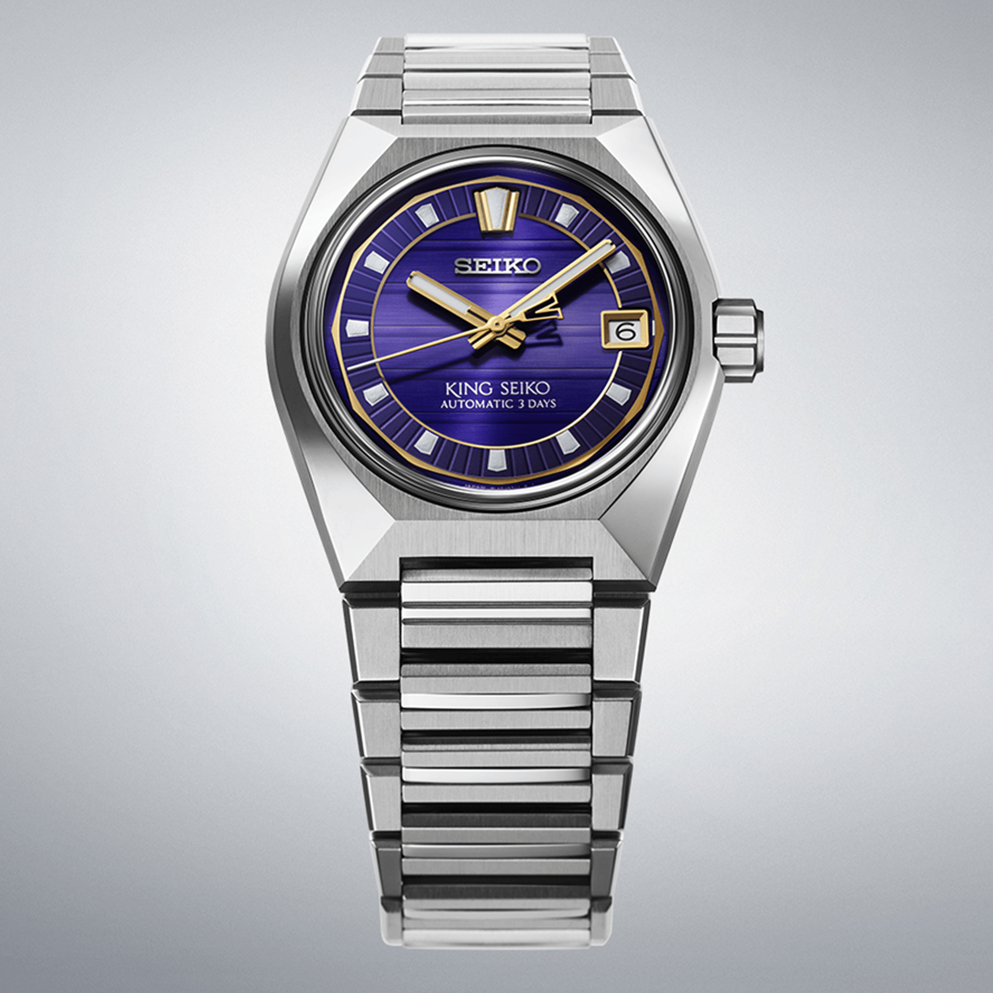 King Seiko VANAC Men's 41mm Automatic Watch SLA083J